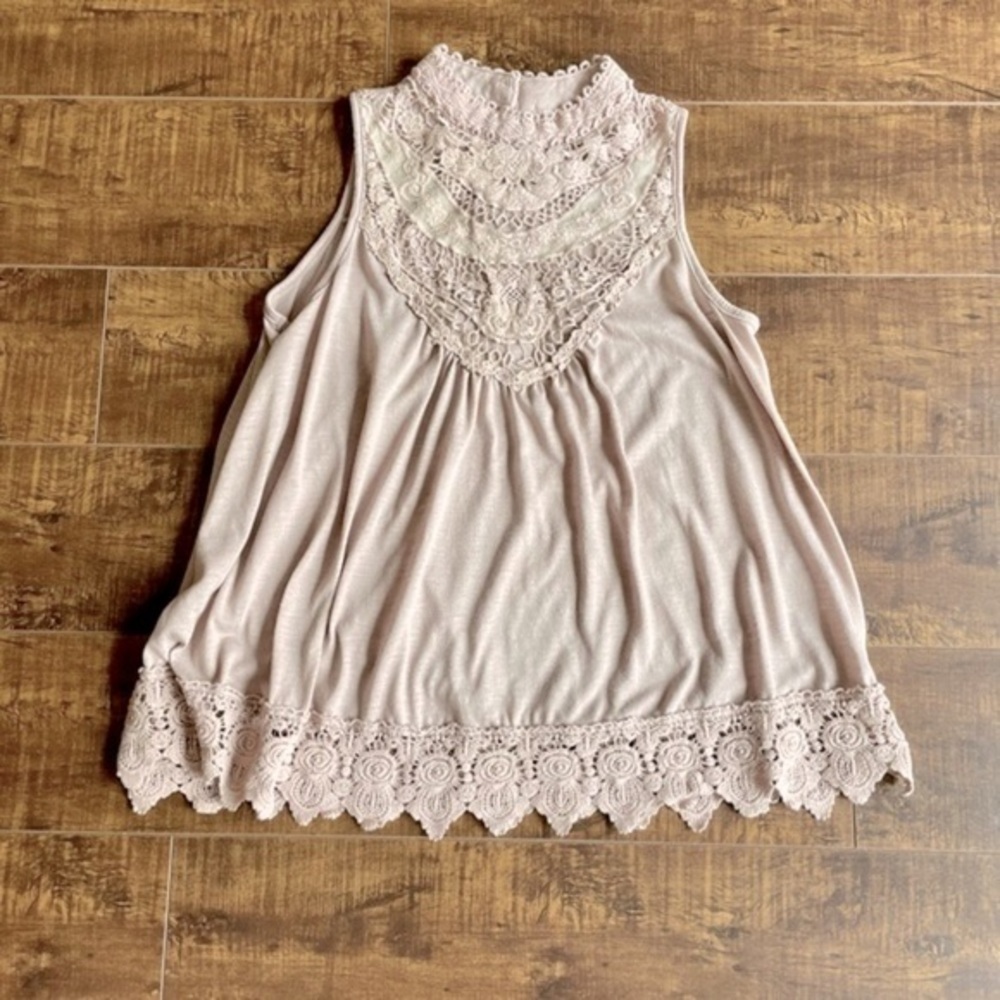 Xhilaration boho crochet top - Small - Picture 3 of 9